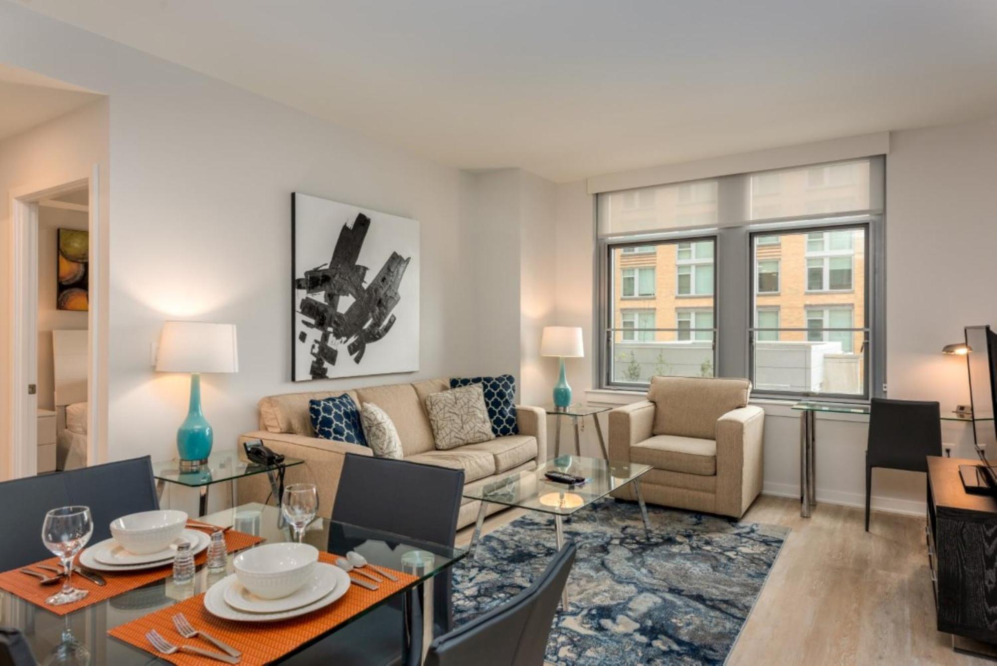 Global Luxury Suites Crystal City อาร์ลิงตัน ห้อง รูปภาพ